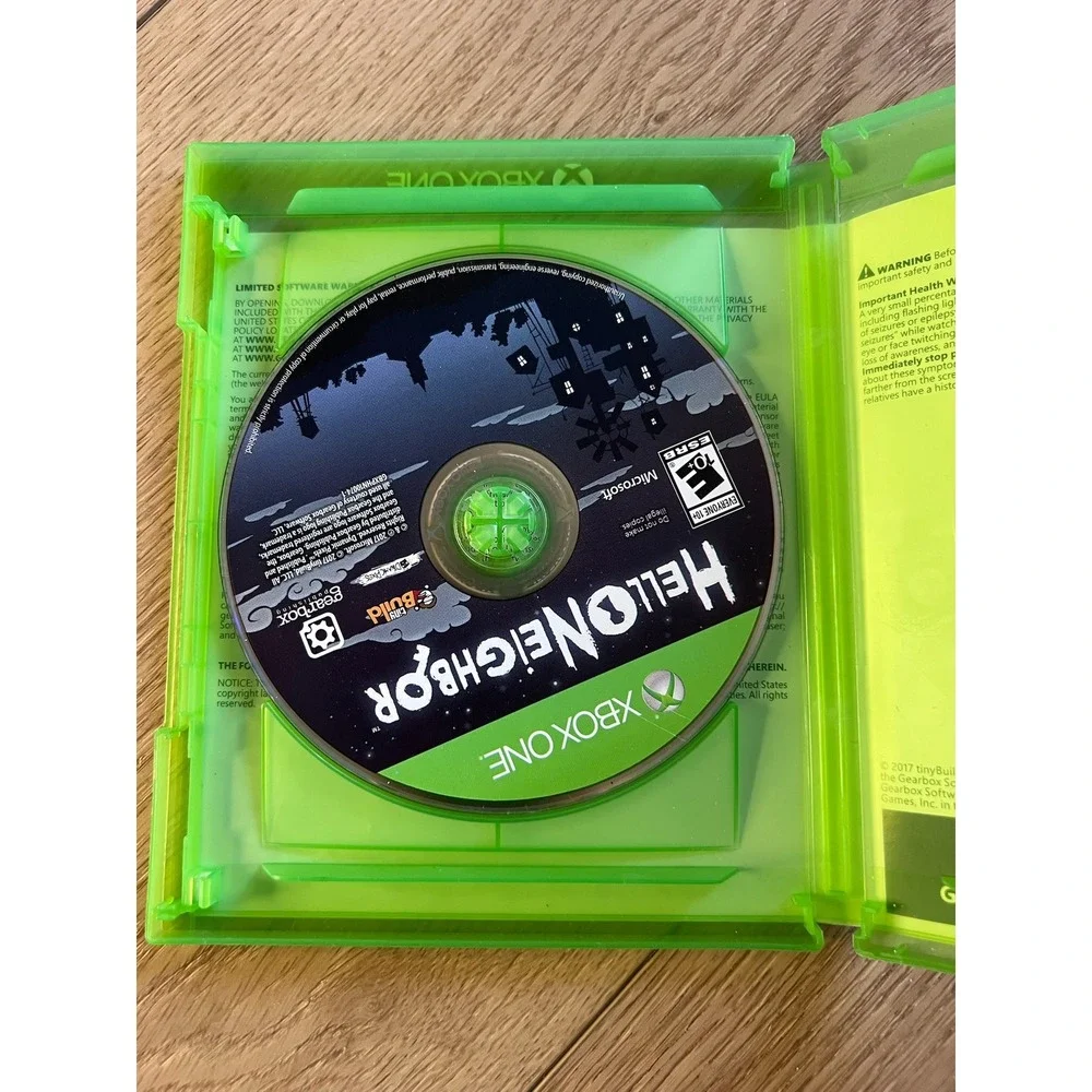 Hello Neighbor Video Game Xbox One‎ Stealth Horror Game